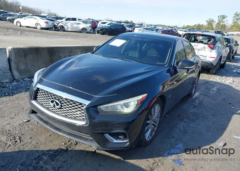 2018 Infiniti Q50 3.0T Luxe from USA, damaged, VIN JN1EV7AP7JM356941